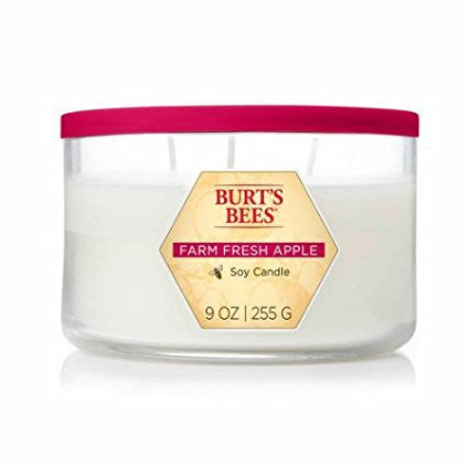 Burt's Bees Farm Fresh Apple 9 oz. Soy Candle
