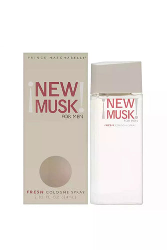 New Musk by Prince Matchabelli for Men 2.85 oz Fresh EDC Spray Brand New