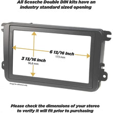 Scosche NN1453B Single/Double DIN Install Dash Kit for 06-07 Nissan Armada/Titan