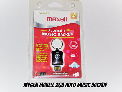 Maxell Automatic Music Backup 2 GB PC/Mac Compatible