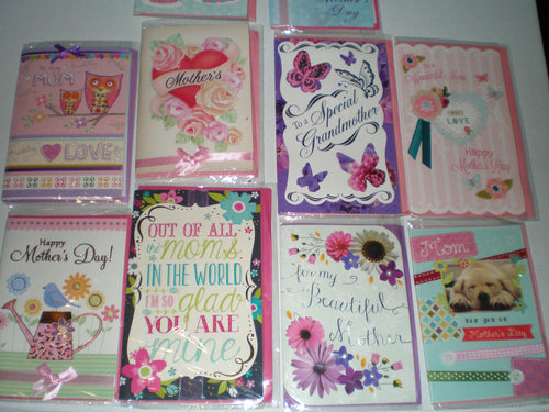 Happy Mothers Day Cards W/ Envelopes