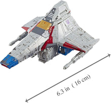 Transformers Toys Generations War for Cybertron Voyager Wfc-S24 Starscream Action Figure - Siege Chapter - Adults & Kids Ages 8 & Up, 7"