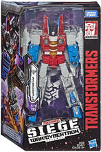 Transformers Toys Generations War for Cybertron Voyager Wfc-S24 Starscream Action Figure - Siege Chapter - Adults & Kids Ages 8 & Up, 7"